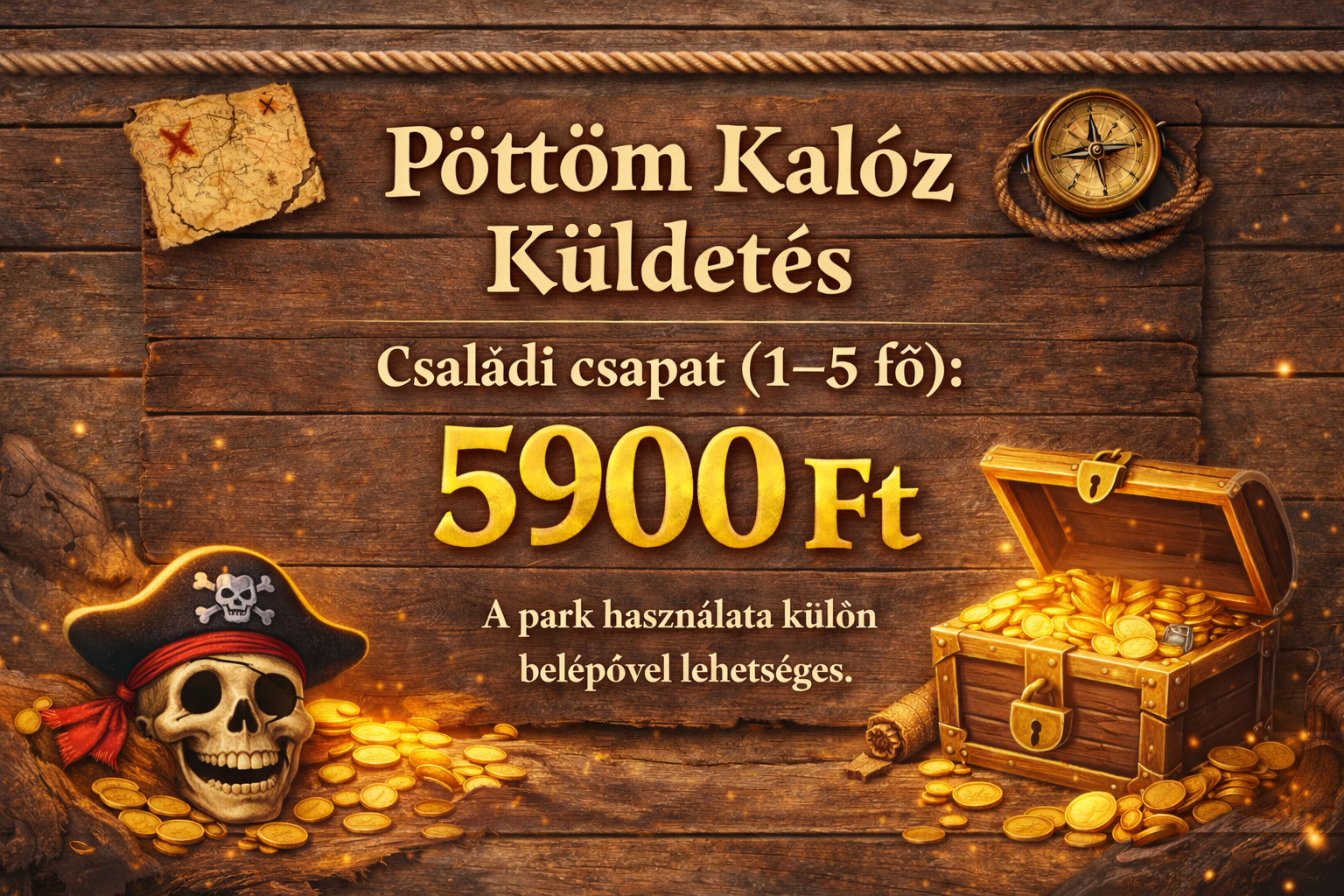 Pöttöm Kalóz Küldés