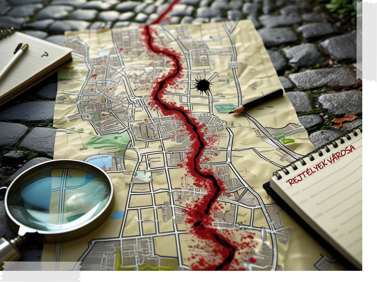 Rejtélyek Városa Etyeken - szabadtéri nyomozós élményprogram