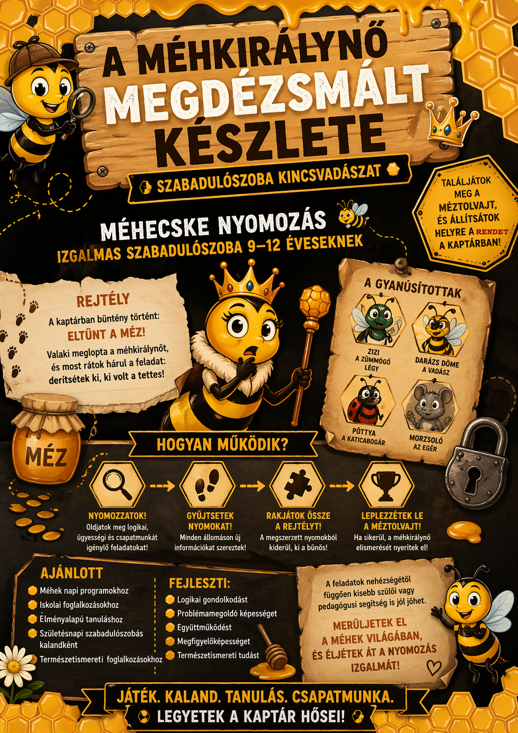 ZÜMMÖGŐ MÉHÉSZETI SZABADULÓSZOBA