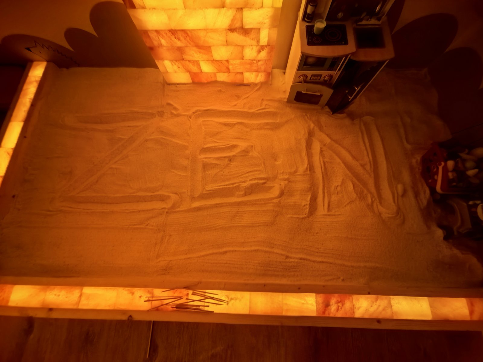 Sóhomokozó ZEN felirattal