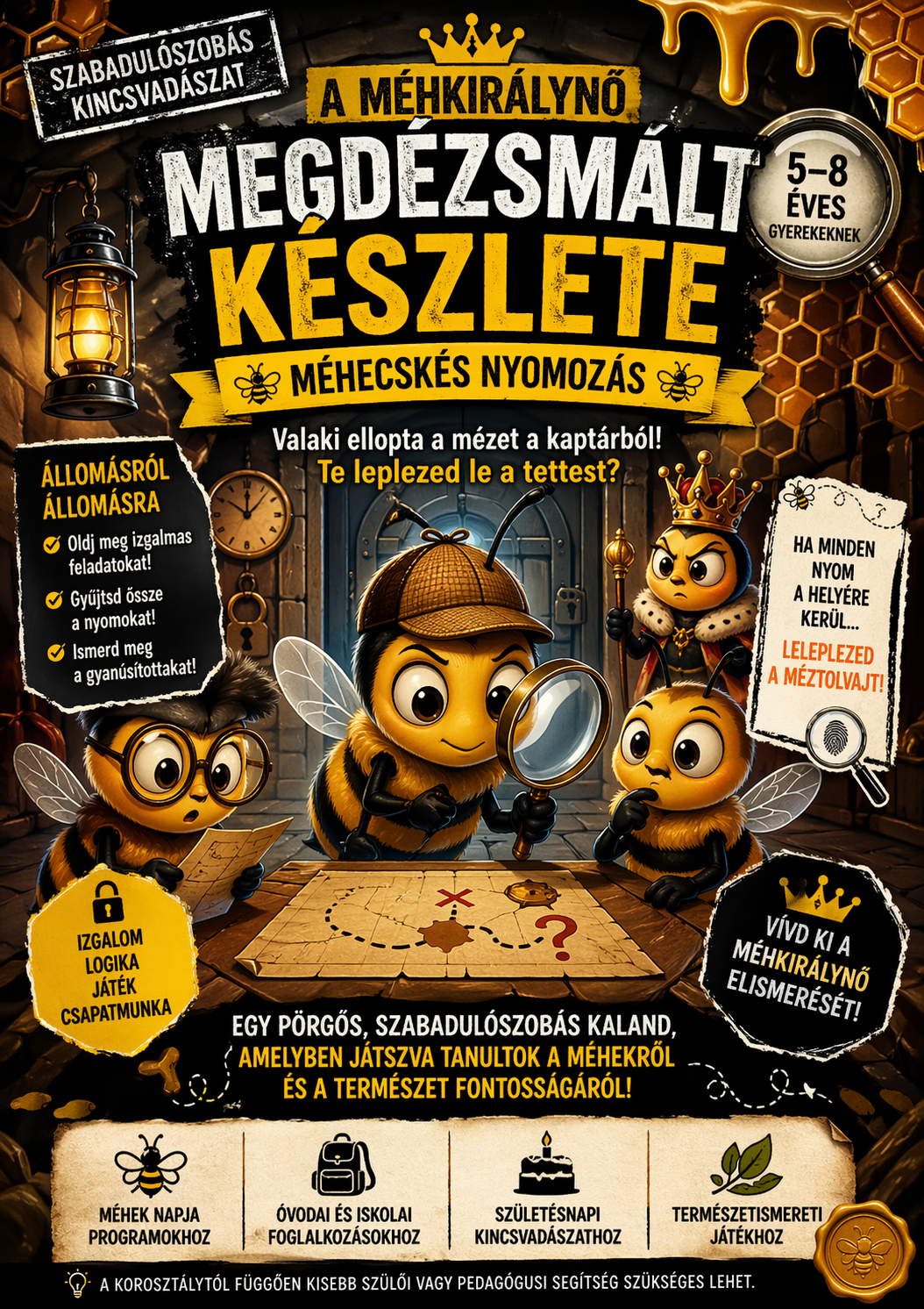 ZÜMMÖGŐ MÉHÉSZETI SZABADULÓSZOBA