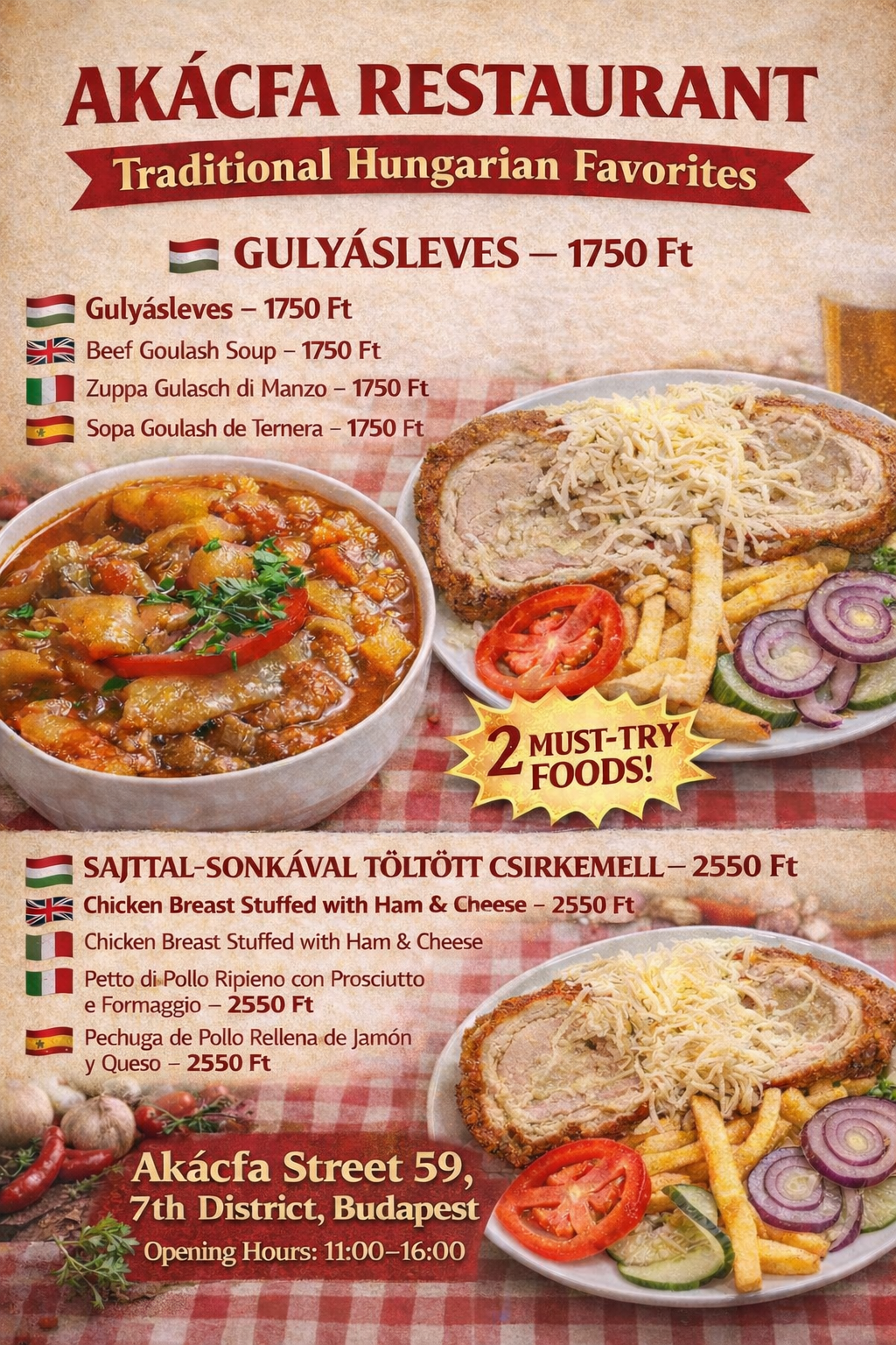 Akácfa étkezde Étterem