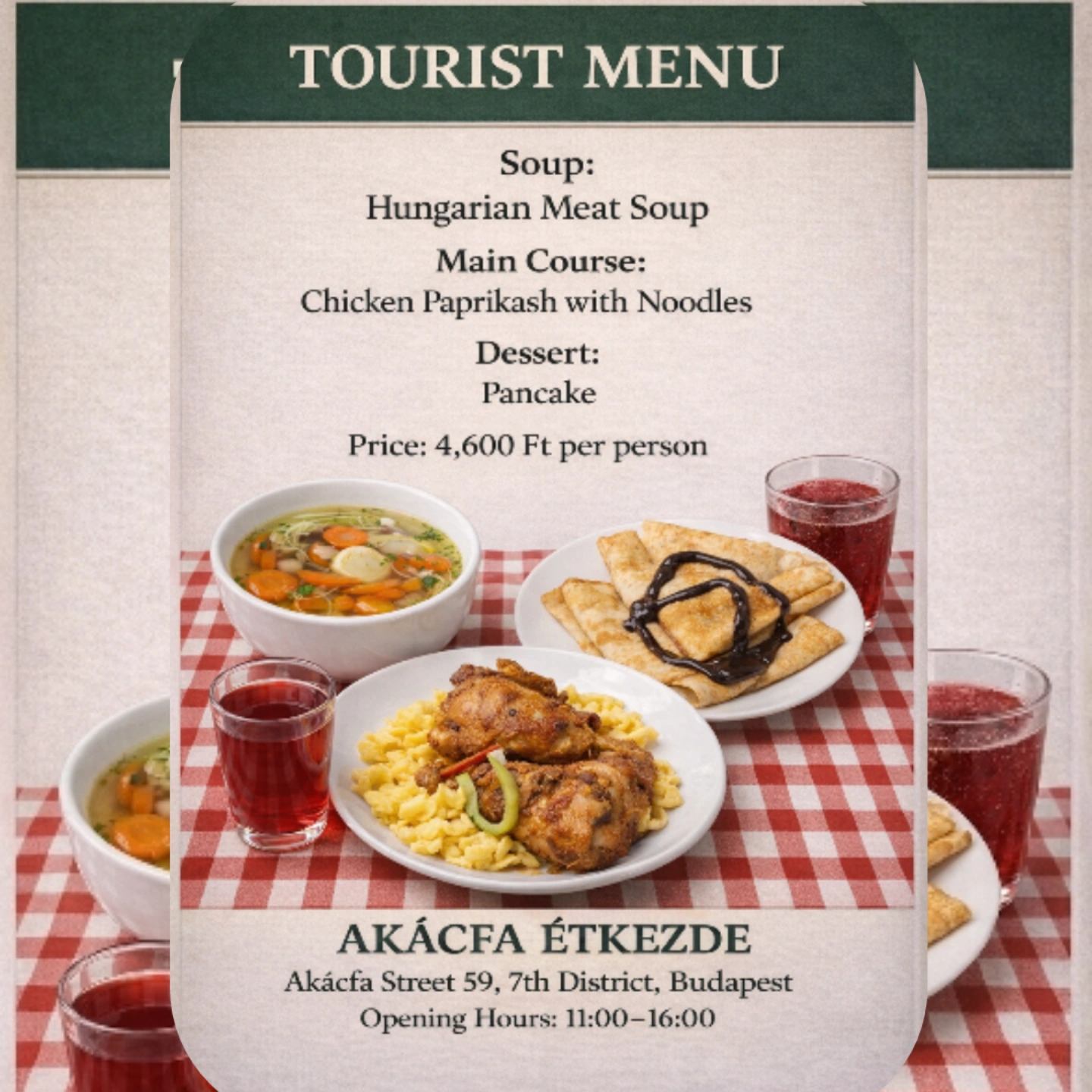 Akácfa étkezde Étterem