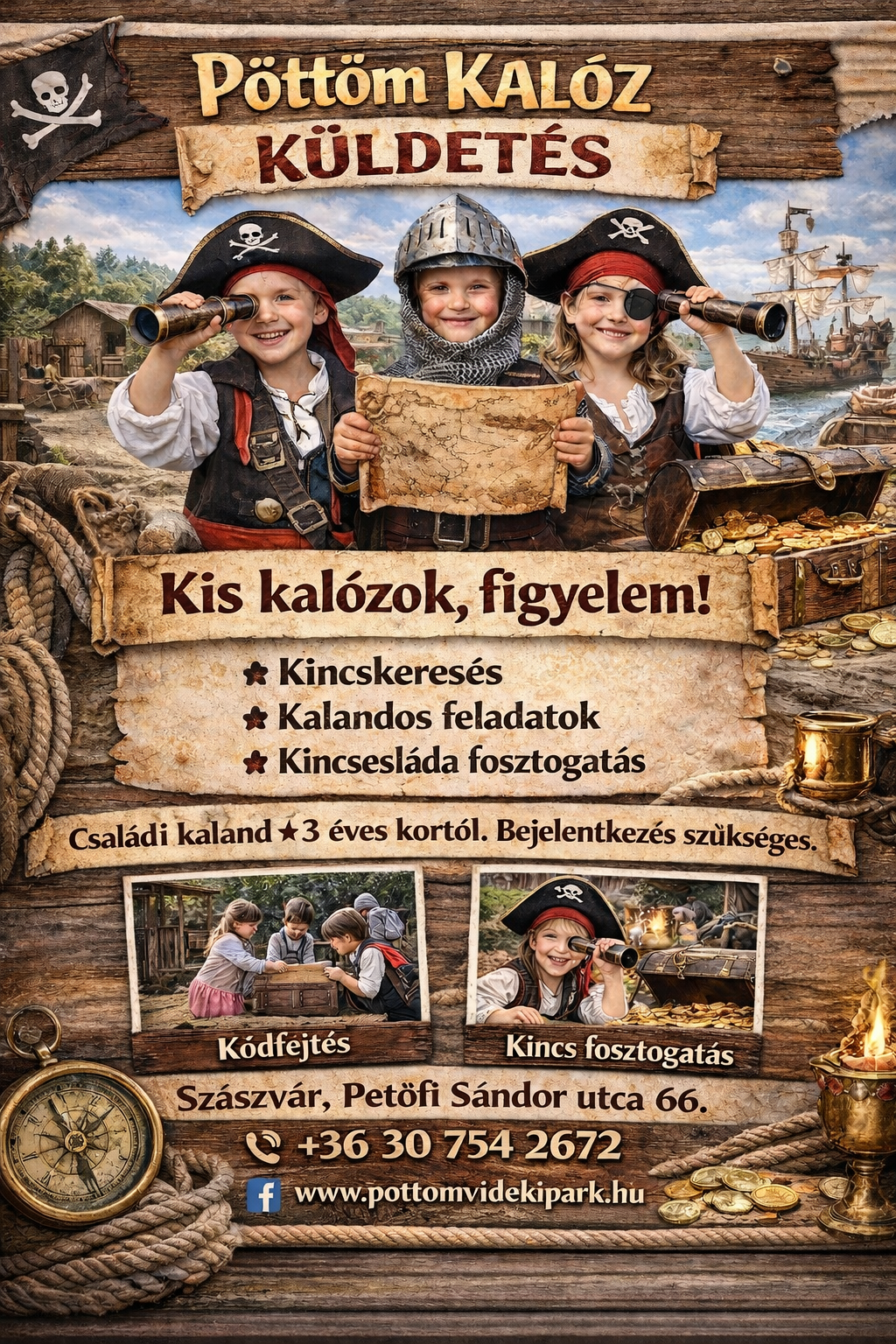 Pöttöm Kalóz Küldés