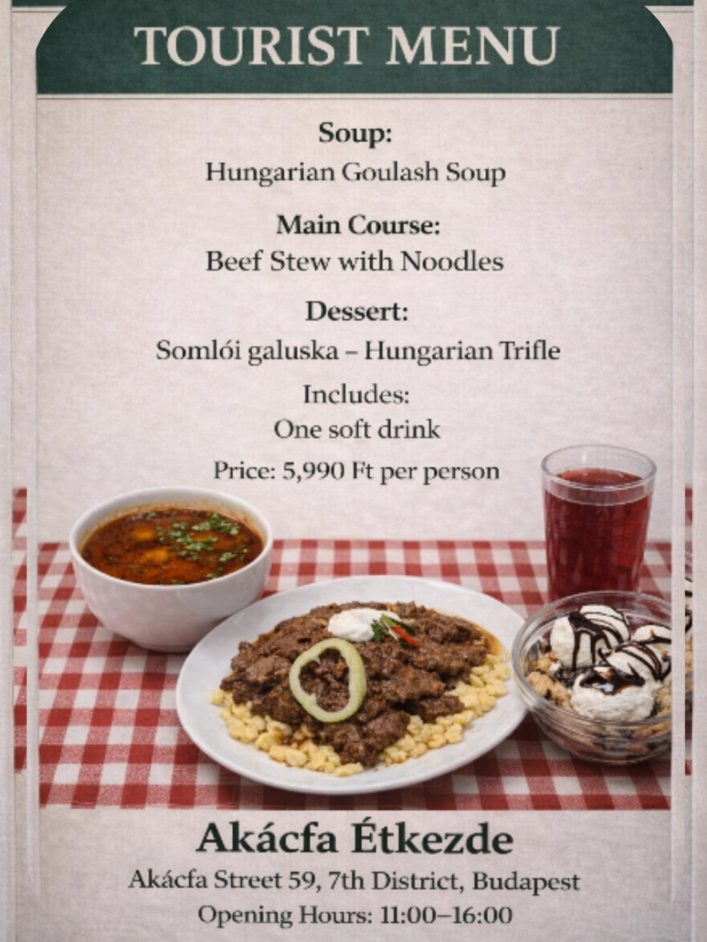 Akácfa étkezde Étterem