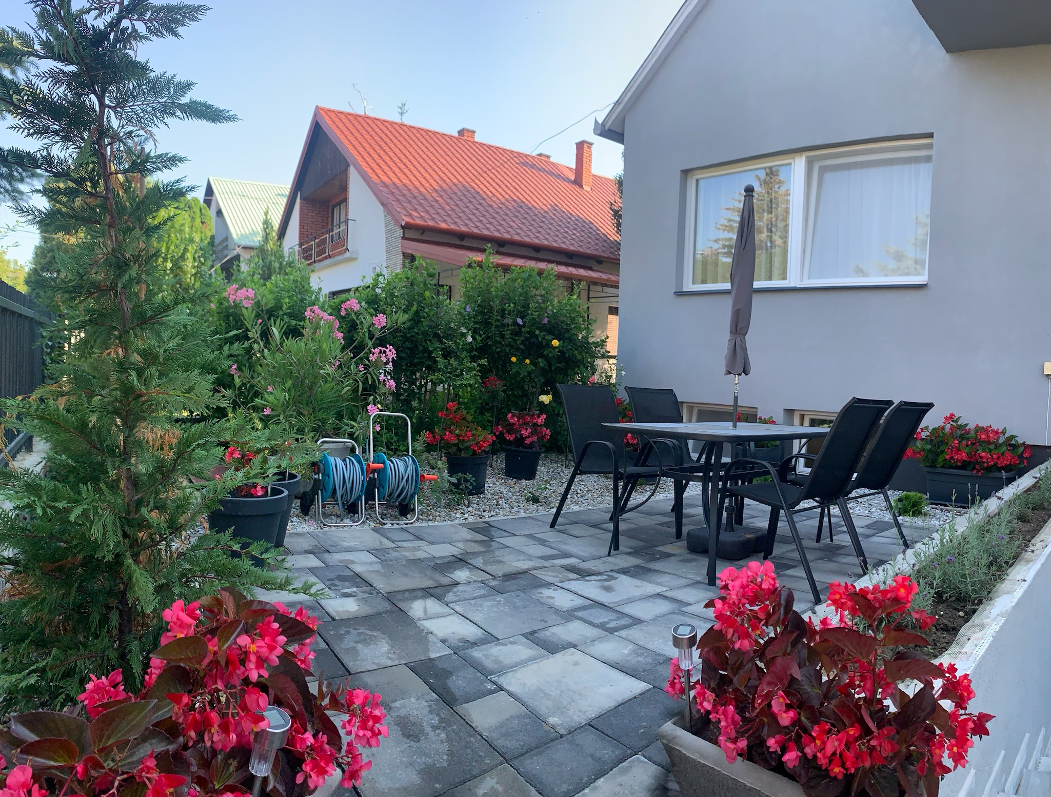 Terasz, bográcsozó