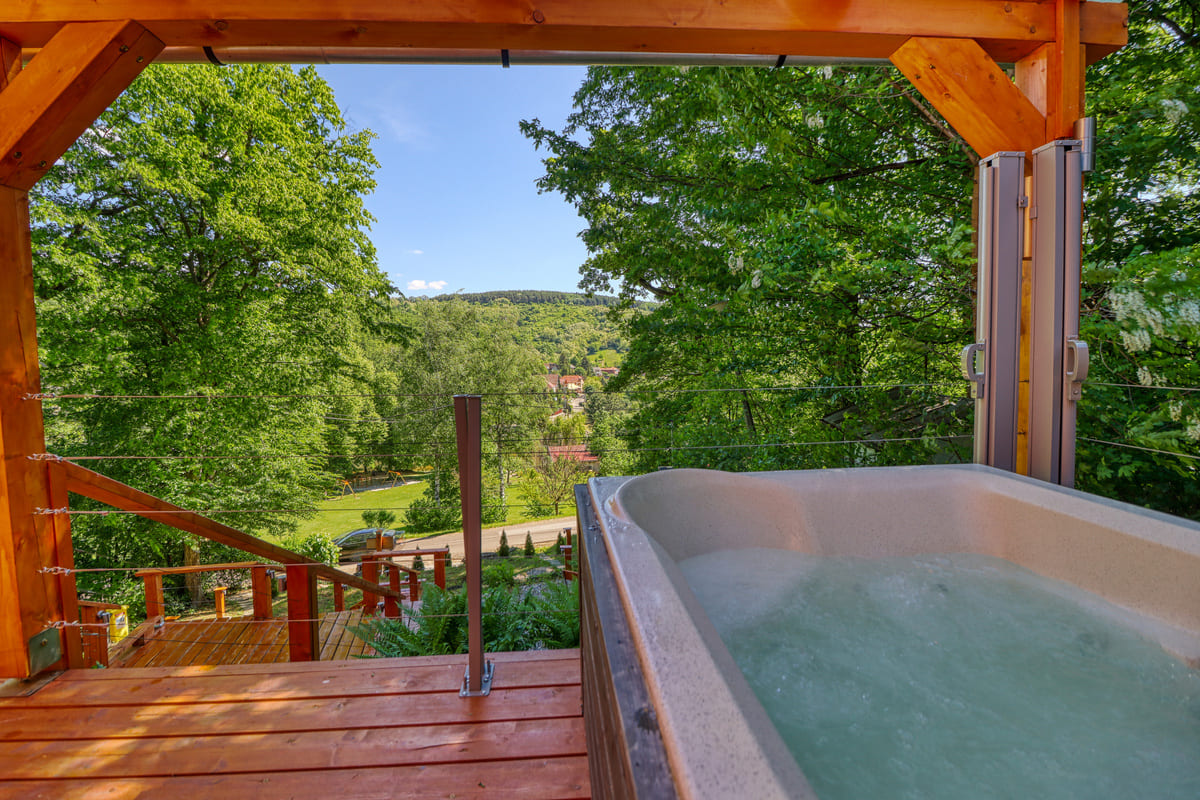 Double bungalló bal