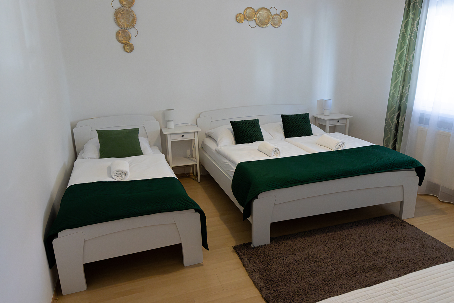 8 személyes 2 szobás apartman