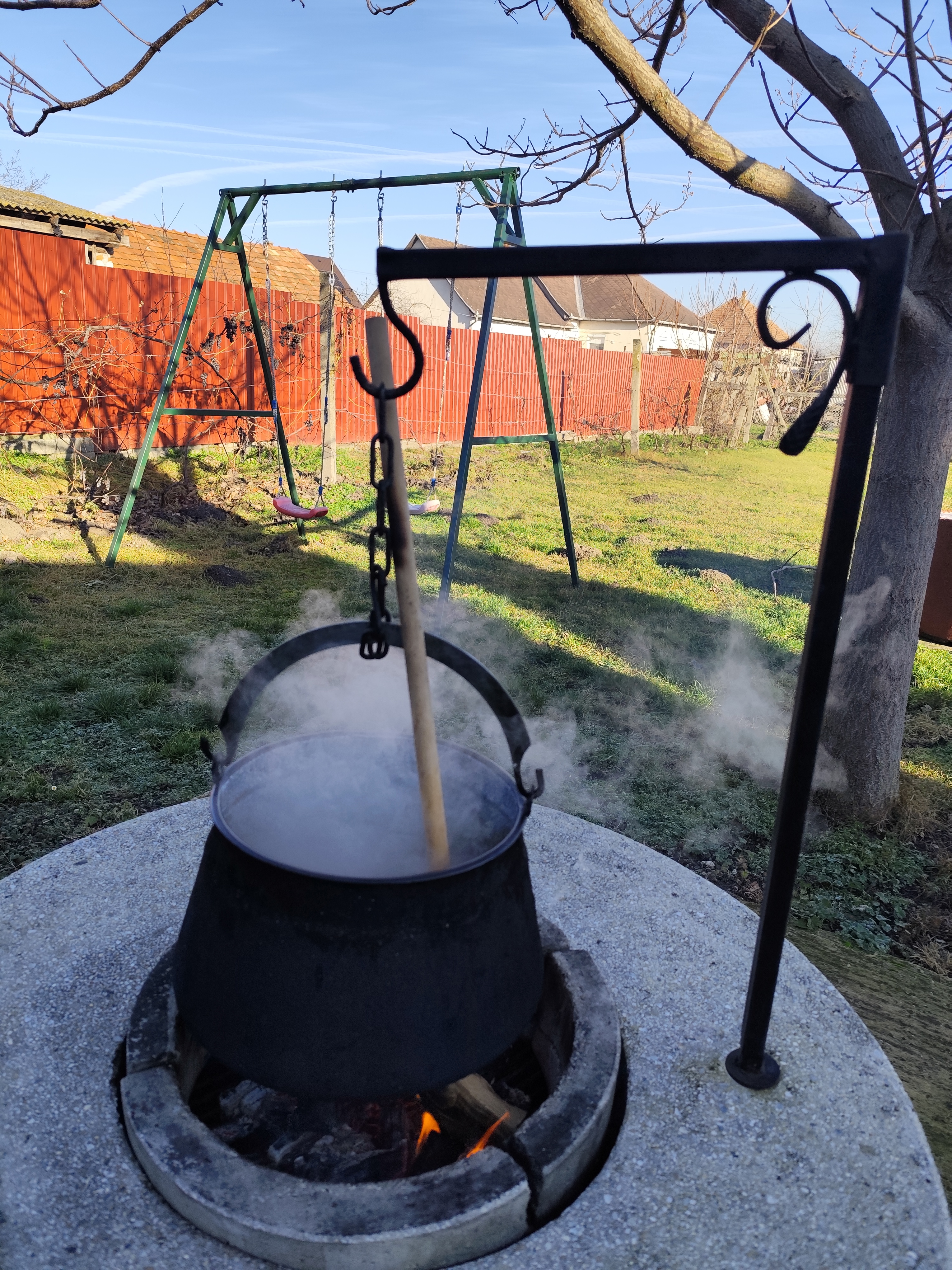 Kinti tűzrakó hely