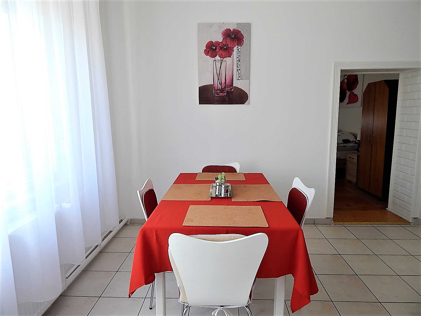 Rózsa Apartman étkező