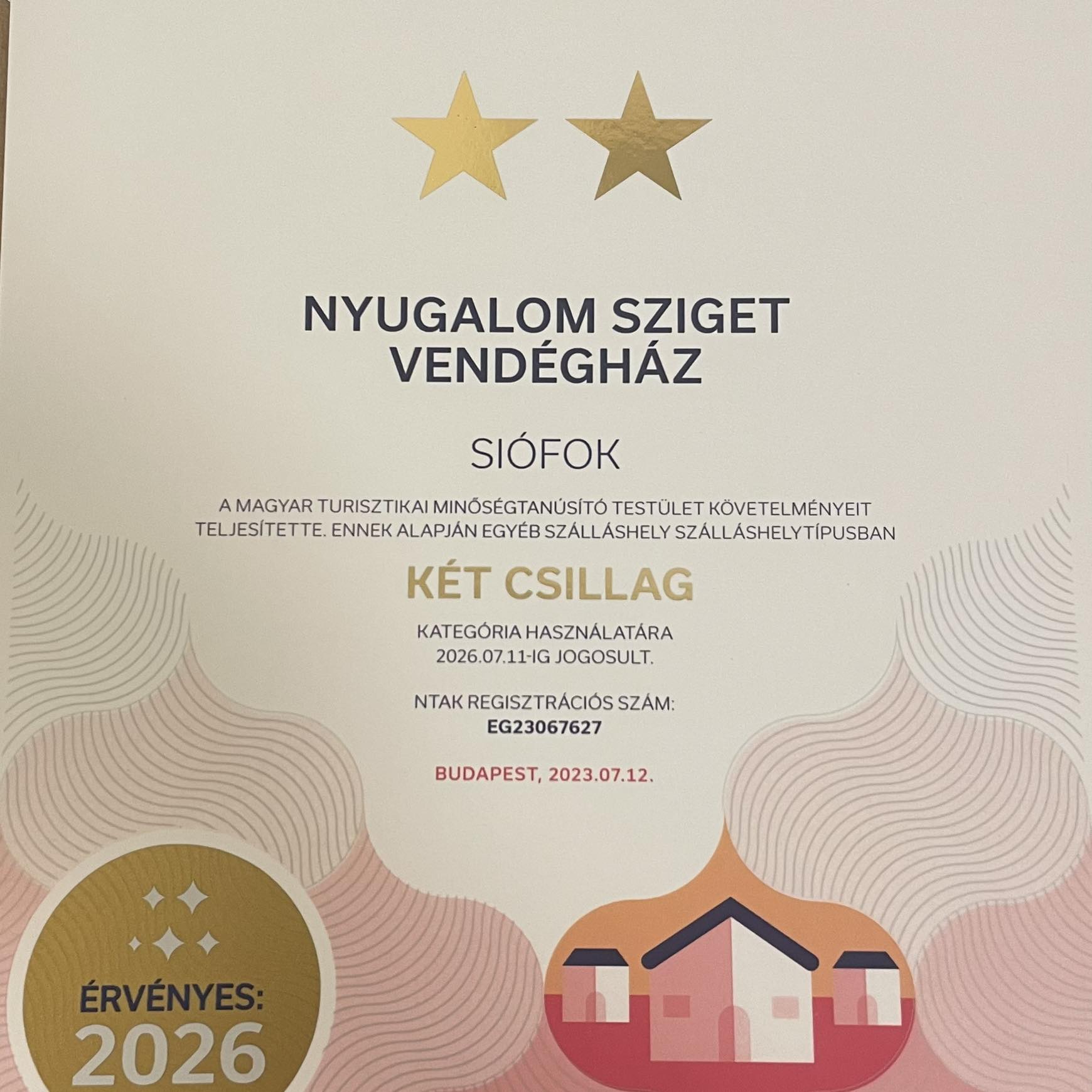Nyugalom Sziget Vendégáz - 2. apartman