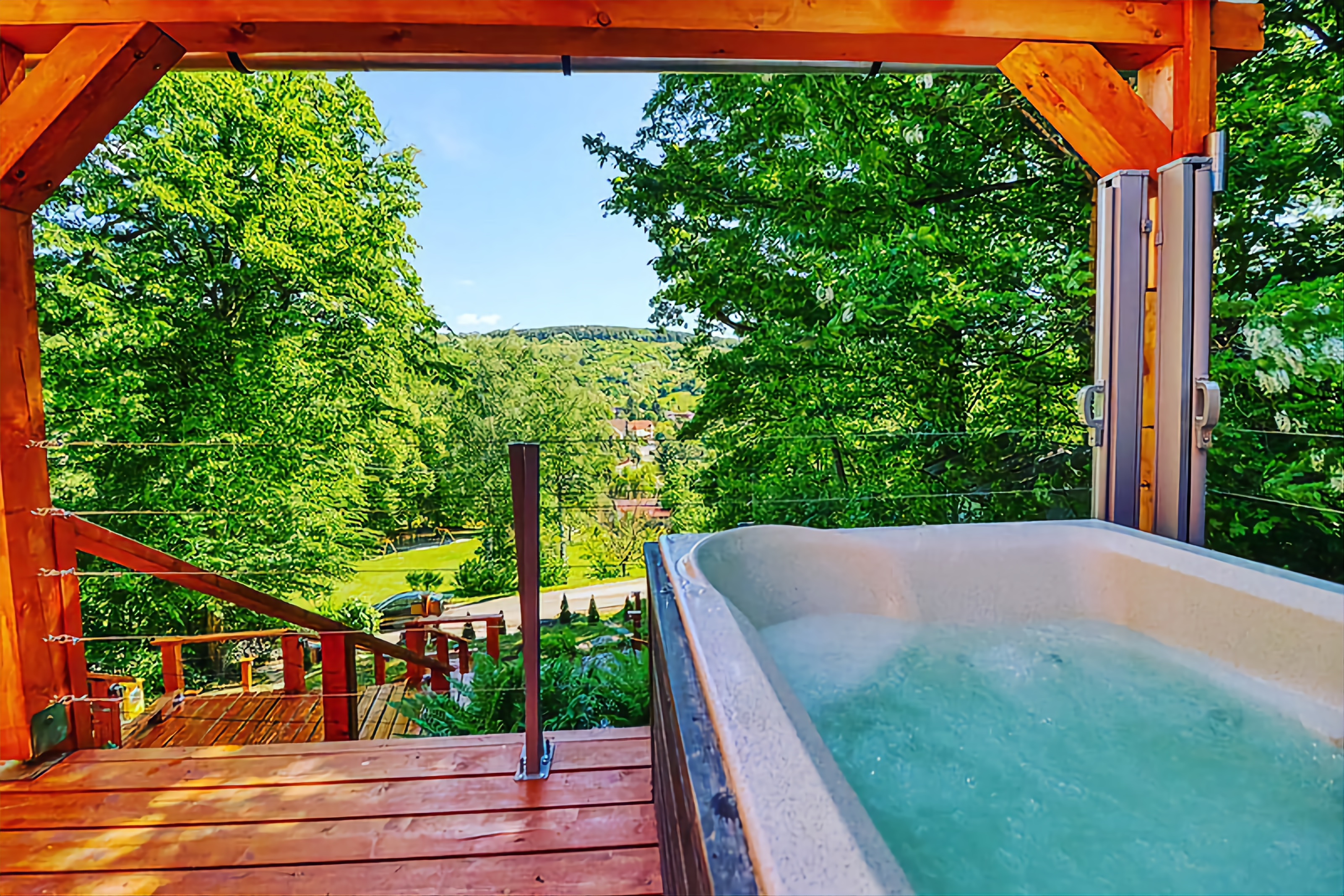 Double bungalló bal